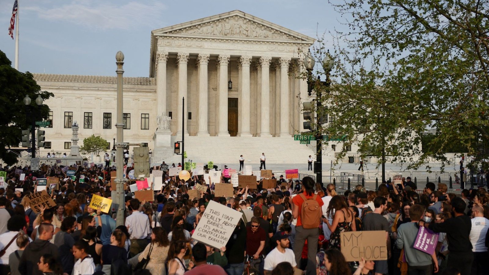 supreme court protest today